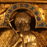 Kaiserswerth, St. Suitbertus, Suitbertusschrein, Ausschnitt einer Langseite