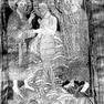 Domschatz Inv. Nr. 209, Glockenkasel, Detail: Taufe Christi (2. V. 13. Jh.)