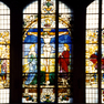 Drei Glasfenster aus St. Katharinen