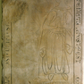 Grabplatte des Johannes Stenhus und seiner Ehefrau
