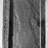 Grabplatte(?) für den Klostergründer Dirolf 