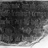 Fragment einer Grabplatte für Leonhard Remgrueber, seine Ehefrau und seine Eltern