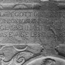 Privatbesitz, Grabplatte für Johann von Redinghoven und seine Familie. Ausschnitt