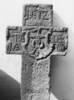 Bild zur Katalognummer 305: Vorderseite des schmocklosen Grabkreuzes für Maria Elbert.