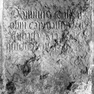 Fragmentarische Grabplatte für einen Kaplan Caspar