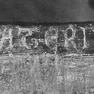 Domschatz Inv. Nr. 426, Schrank, )Detail: Inschrift (1245-1250)