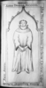 Bild zur Katalognummer 20: Nachzeichnung von d'Hame der Grabplatte des Geistlichen Gerlach aus der Klosterkirche Marienberg