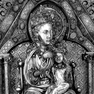 Dom, Marienschrein, Querschiffgiebel: Maria mit dem Kind (vor 1220-1238)