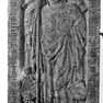 Figurale Grabplatte für den Abt Johann Schleterer