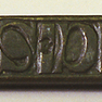 Goslarer Elle aus Bronze mit Kette