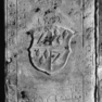 Grabplatte Werner Göldlin, wiederverwendet für einen Angehörigen der Familie Schenk von Winterstetten (Stadtarchiv Pforzheim S1-15-001-09-001)