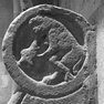 Grabplatte des Udelo, Detail
