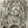 St. Nikolai, Wandmalerei im Südchor (um 1430), Aufnahme 1936