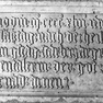 Sterbeinschrift auf der Grabtafel der Margaret Ekentaler
