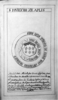 Bild zur Katalognummer 176: Nachzeichnung von d'Hame der Grabplatte der Äbtissin Anna Apollonia Kämmerer von Worms gen. von Dalberg