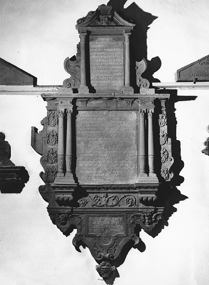 St. Marien, Epitaph des Heinrich Flörke (1611)