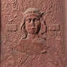 Grabplatte des Dichters Heinrich Frauenlob, Detail Mittelbild