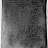 Inschriftentafel vom Epitaph für Theophil von Kumerstat