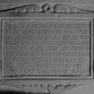 Grabplatte Dorothea Hartmann und Kinder, Detail