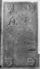 Bild zur Katalognummer 52: Grabplatte des Ritters Johann Schmidtburg von Schönburg auf Wesel und seiner Frau Gertrud Marschall von Waldeck