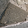 Grabplatte (Fragmente) für J. S. L.