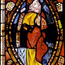 Dom, Marienkapelle, Bildfenster I, 3a, Prophet (vor 1362)