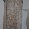Figurale Grabplatte für den Abt Michael Moser