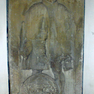 Figurale Grabplatte für Caspar Mair und seiner Ehefrauen Anna und Elspeth
