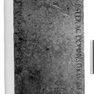 Sterbeinschrift für Abt Johann Heinrich auf einer Grabplatte