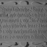 Grabplatte Karl Philipp Friedrich und Juliana von Hohenlohe, Detail (B)