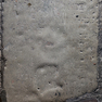Grabplatte (Fragment) für den Pfarrer Jonas Staude
