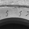 Jahreszahl im linken Türstürz, Hauptstraße 36 