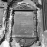 Sterbeinschrift auf dem Epitaph des Johann Wilhelm Khüel (Kyel)