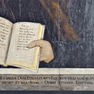 Tafelbild mit einer Darstellung von Philipp Melanchthon
