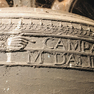 Inschrift auf der Glocke der Gebrüder Belin