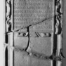 Grabplatte Anna Maria Markgräfin von Baden-Durlach (Stadtarchiv Pforzheim S1-15-002-06-004)