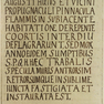 Inschriften am Ägidientor (Zeichnung Redeckers)