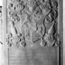 Grabplatte Markgraf Bernhard d. J. von Baden-Durlach (Stadtarchiv Pforzheim S1-15-002-08-002)