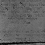 Grabplattenfragment Wandelbre Schwend, Detail (A, B)