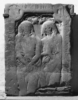 Bild zur Katalognummer 171: Grabplattenfragment eines unbekannten Ehepaares