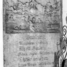 Epitaph für Magdalena Geymbl, Innenhof, zweite Arkade von Westen. Heller Kalkstein. Inv.-Nr. 1480 des Oberhausmuseum Passau.