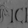 Grabplatte oder Epitaph Kaspar Huberinus, Detail (B1)