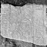 Grabplattenfragment Ehepaar (?) von Mönsheim