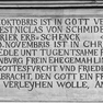 Epitaph des Niklas Schenk von Schmidtburg und seiner Frau Elisabeth von Schwarzenberg (zu Wartenstein)