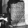 Bau- und Namensinschrift des Bischofs Georg Friedrich von Greiffenclau (zu Vollrads) 