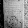 Grabplatte (?) Klostervorsteher Franz Braun