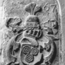 Wappenstein mit Jahreszahl und Initialen