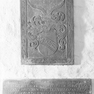 Metallauflagen der Grabplatte für Markgraf Hermann II. von Baden