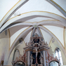 Großkorbetha, Kirchenchor, Inneres mit Bau- und Meisterinschrift (1480)