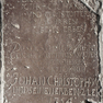 Grabplatte für Hans N. N. und Christoph R., Matthias Weyer und Johann Christoph (Weyer)
